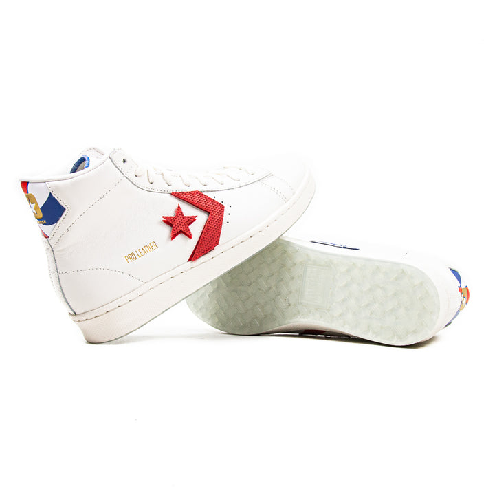 Pro Leather Hi Vintage (White/University Red)