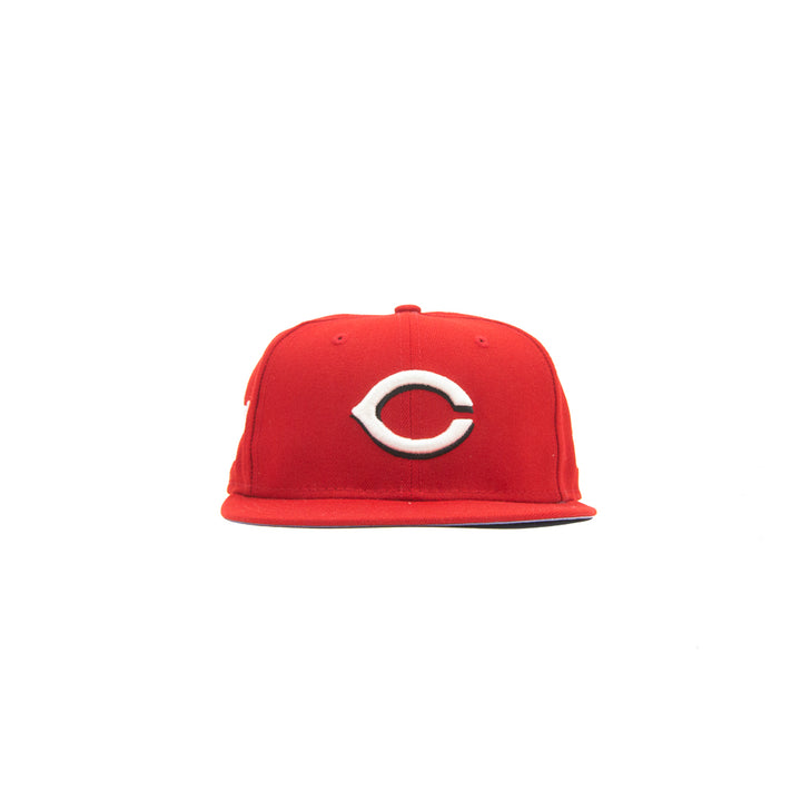 Cincinnati Reds Color Pop UV Fitted Cap (Red/Lavender)