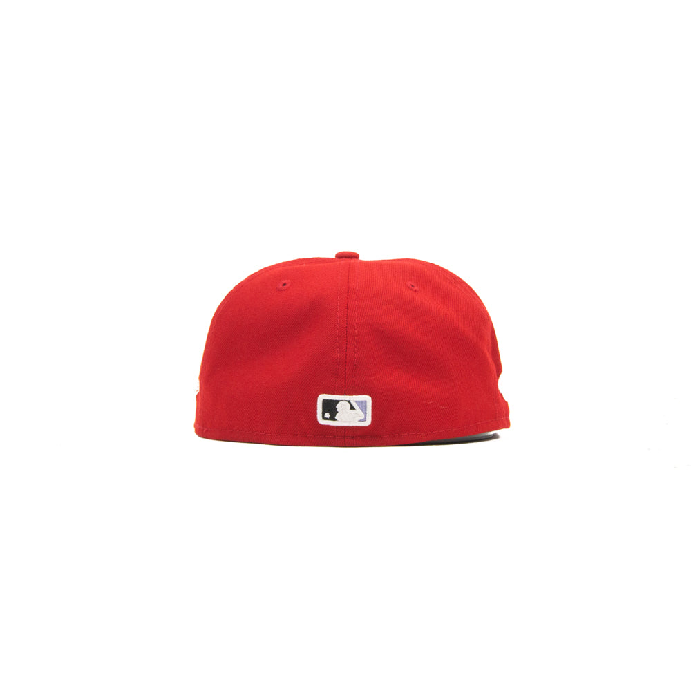 Cincinnati Reds Color Pop UV Fitted Cap (Red/Lavender)