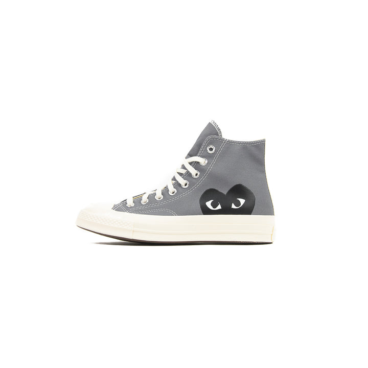 Comme des Garcons Play x Converse Chuck 70 Hi (Steel Gray/Egret/Black)