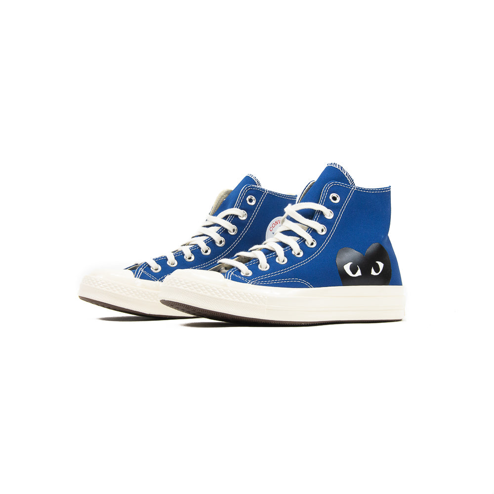 Comme des Garcons Play x Converse Chuck 70 Hi (Blue Quartz/Egret/Black)