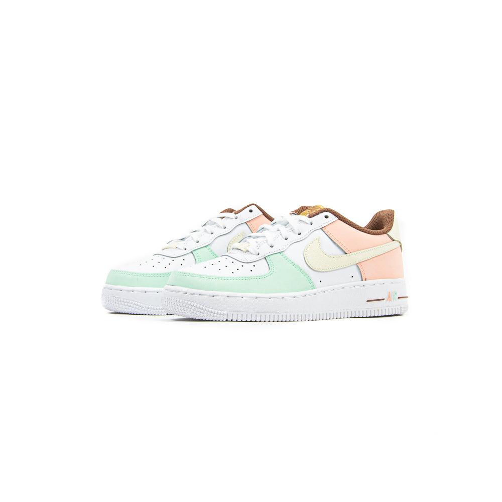 Air Force 1 LV8 GS (White/Coconut Milk-Mint Foam)