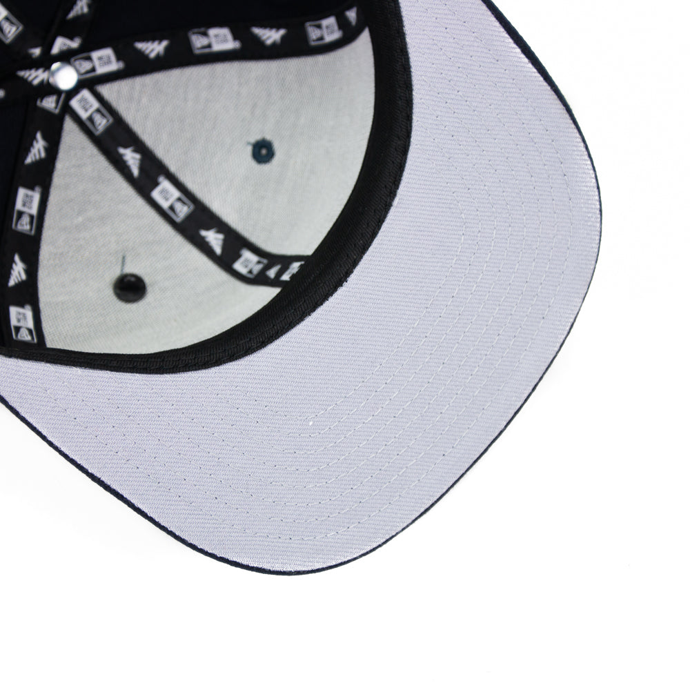Navy Boy Crown Old School Snapback (Navy)