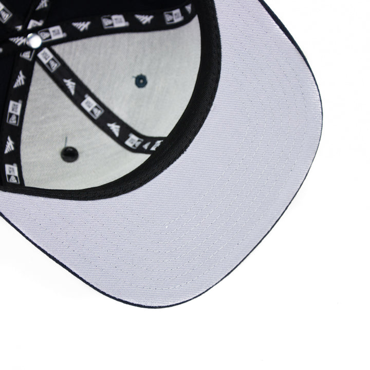 Navy Boy Crown Old School Snapback (Navy)