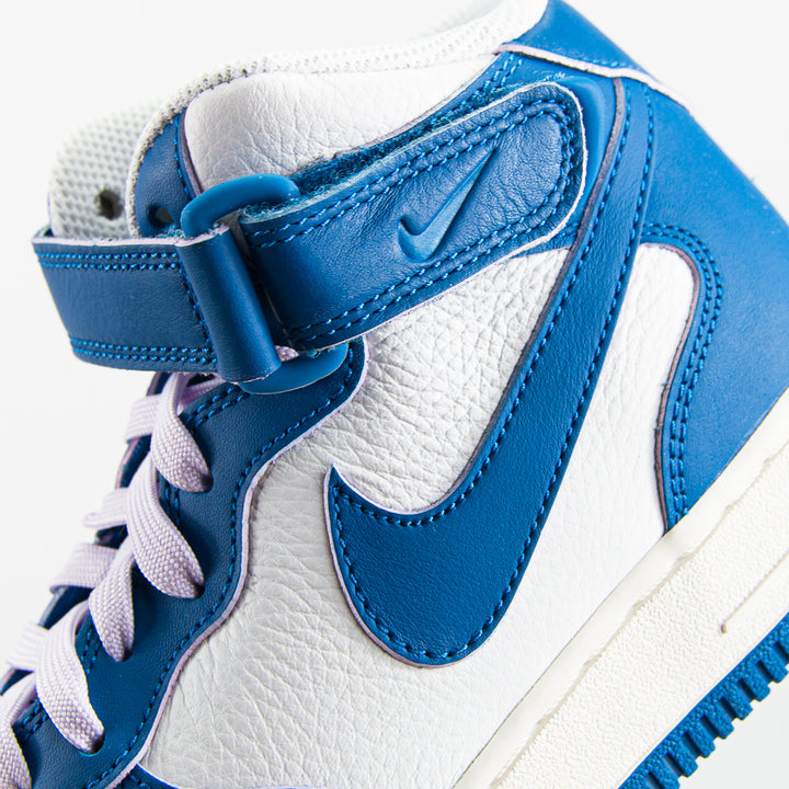 WMNS Air Force 1 '07 Mid (White/Military Blue/Sail/Doll)