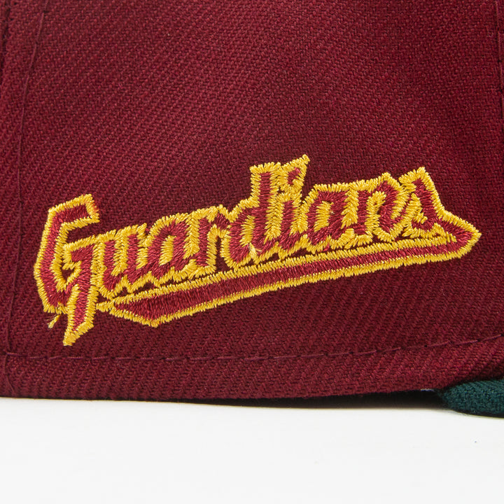 Cleveland Guardians Fitted Cap (Cardinal/Dark Green)