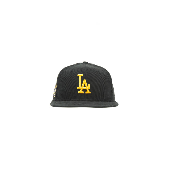 Los Angeles Dodgers 1978 World Series Corduroy Fitted Cap (Black)