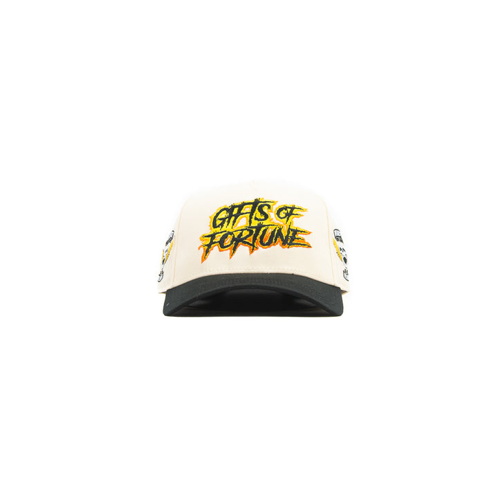 Ghost Rider Trucker Hat (Cream/Black)