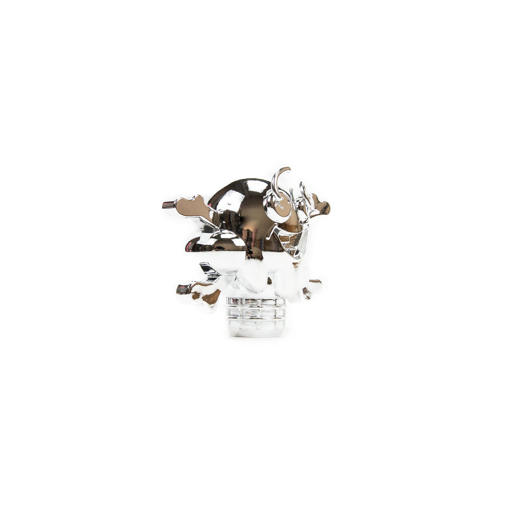 Cones N’ Bones Vinyl Figure (Metallic Silver)