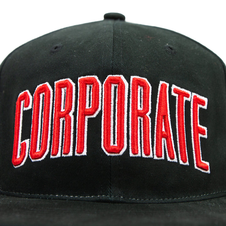 Corporate x Mitchell & Ness Arch Anniversary Snapback (Black/Citrine)