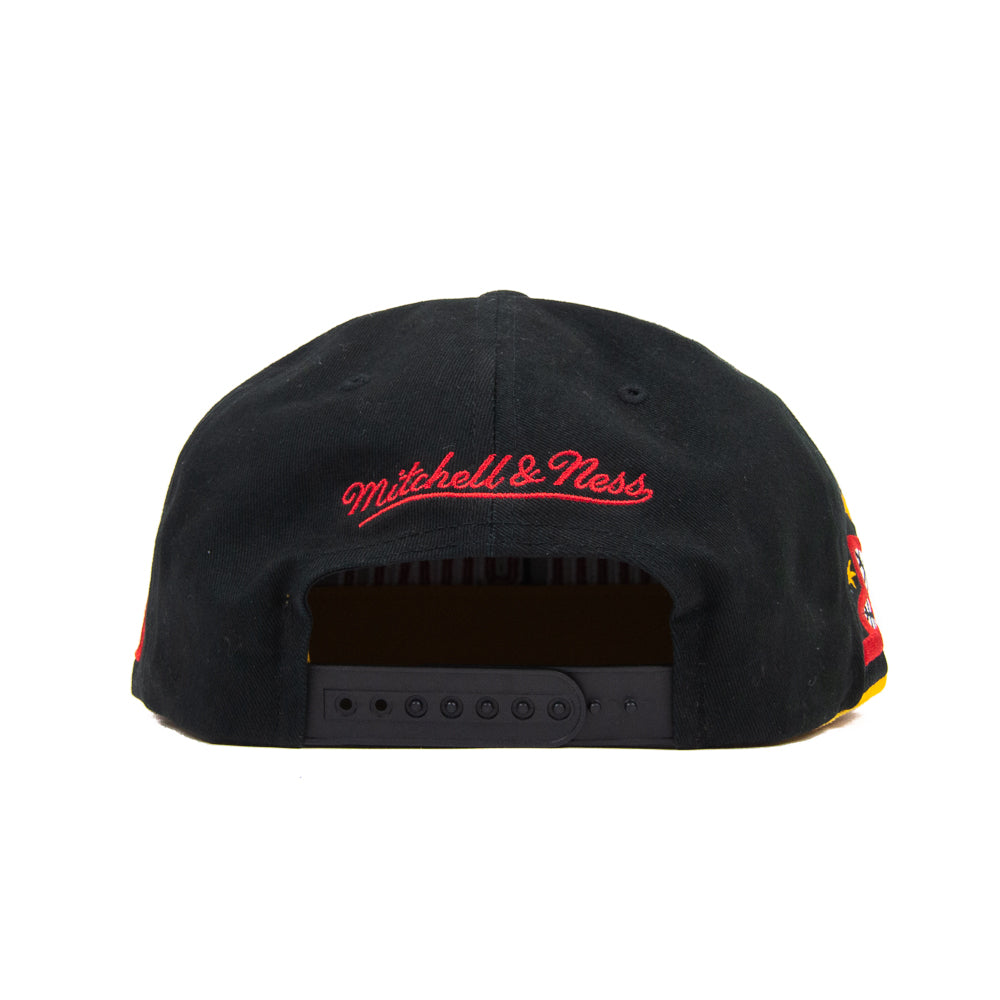 Corporate x Mitchell & Ness Arch Anniversary Snapback (Black/Citrine)