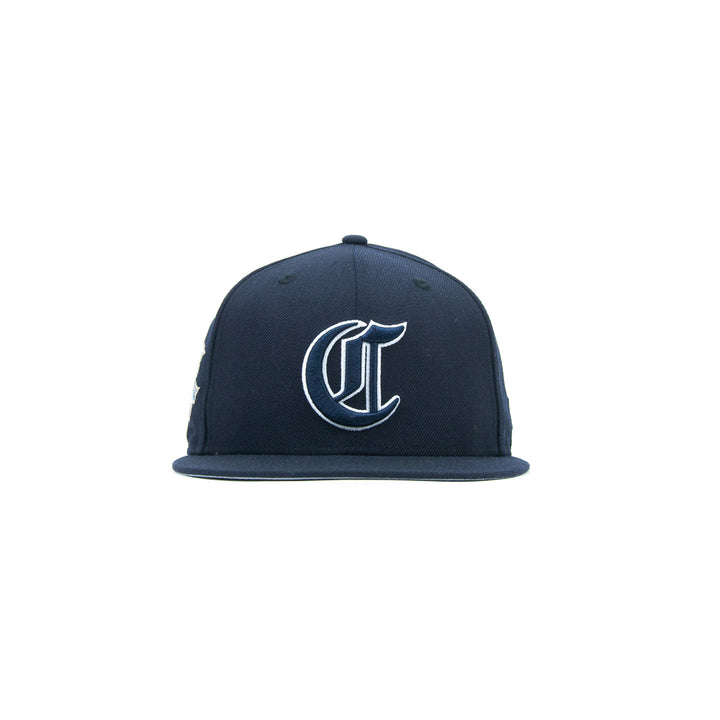 Cincinnati Reds 150th Anniversary Fitted Cap (Navy)