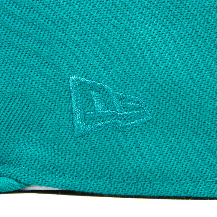 Cincinnati Reds Mr. Redlegs Fitted Cap (Teal)