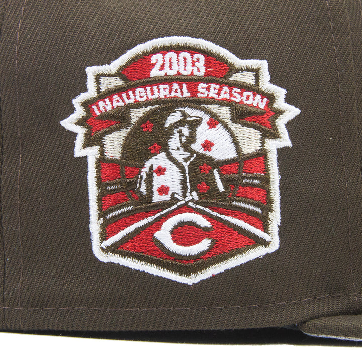 Cincinnati Reds 2003 Fitted Cap (Brown)