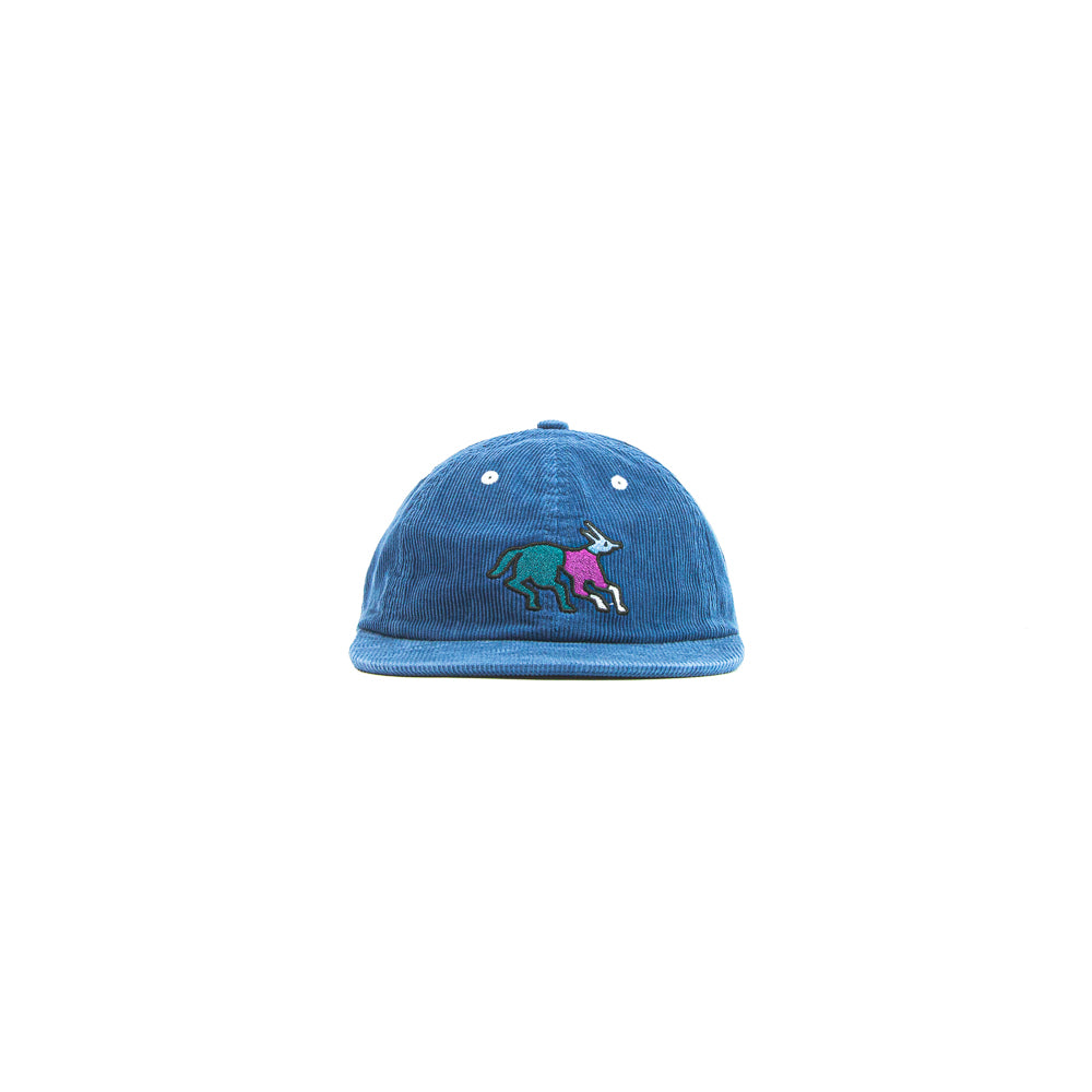 Anxious Dog 6 Panel Hat (Blue)