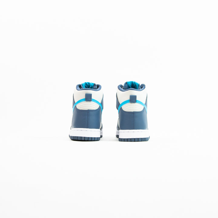 Dunk High GS (Light Bone/Blue Lightning/Diffused Blue)