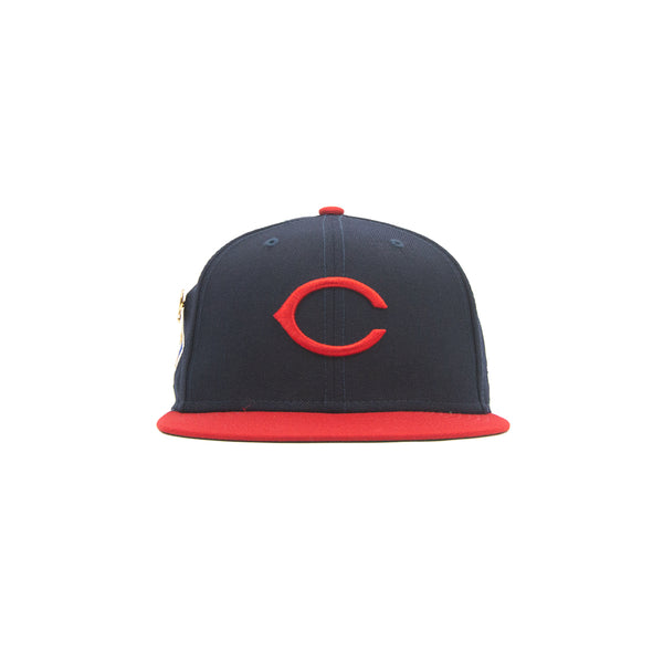 Cincinnati Reds 1975 LOGO-HISTORY Red Fitted Hat by New Era