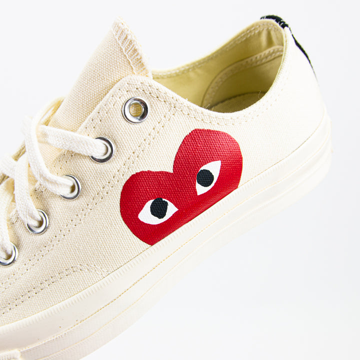 Comme des Garcons Play x Converse Chuck 70 Ox (Milk White)