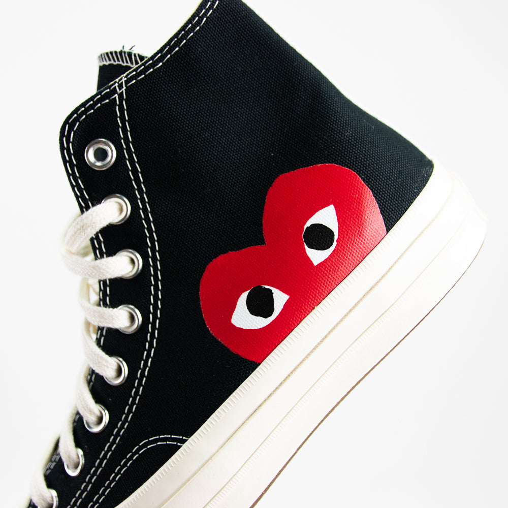 Comme des Garcons Play x Converse Chuck 70 Hi (Black)