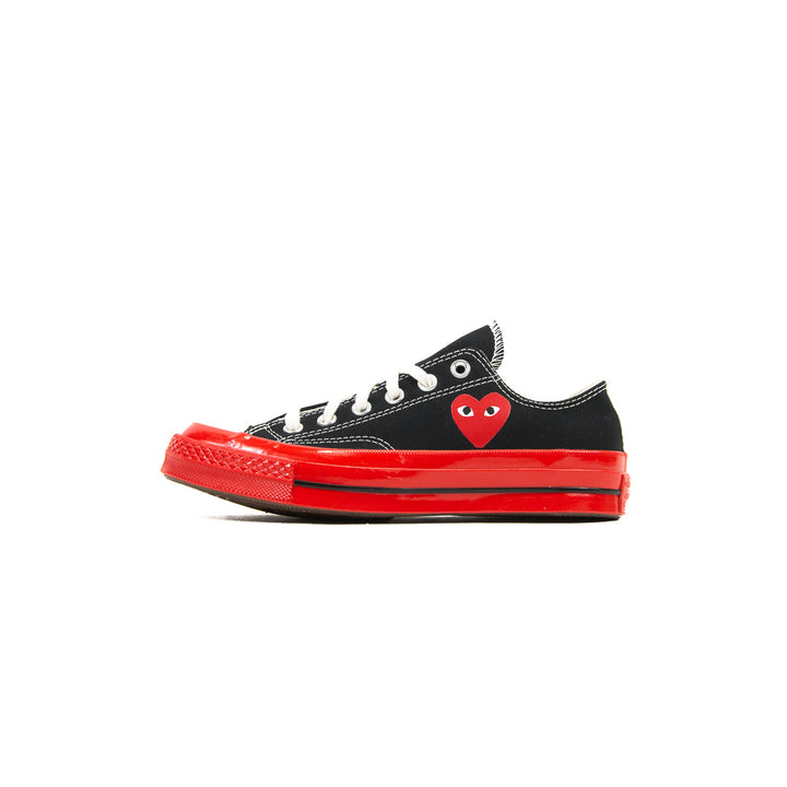 Comme des Garcons Play x Converse Chuck 70 Ox (Black/Red)