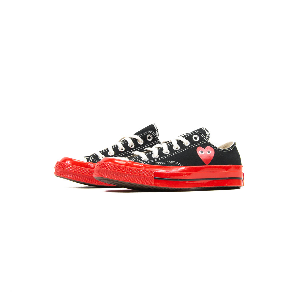 Comme des Garcons Play x Converse Chuck 70 Ox (Black/Red)