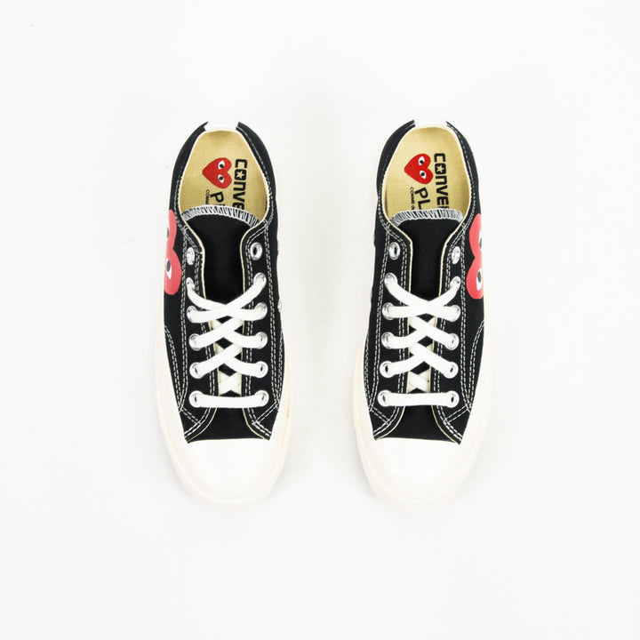 Comme des Garcons Play x Converse Chuck 70 Ox (Black)