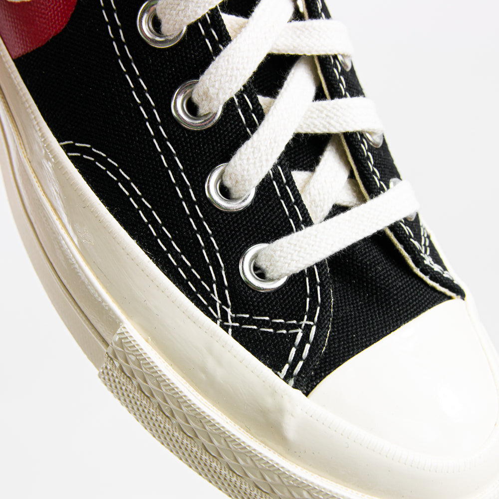 Comme des Garcons Play x Converse Chuck 70 Ox (Black)