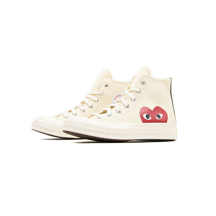 Comme des Garcons Play x Converse Chuck 70 Hi (Milk White)