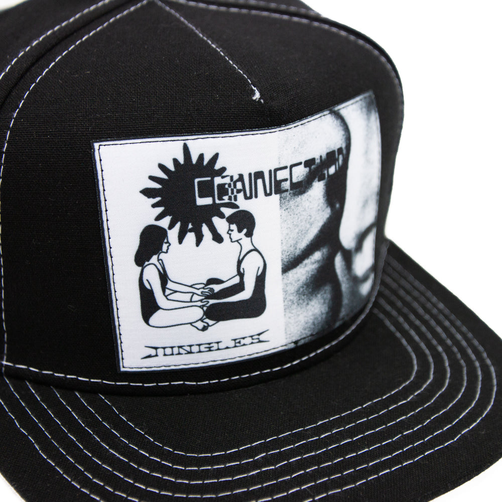 Connection Patch Cap (Black Linen)