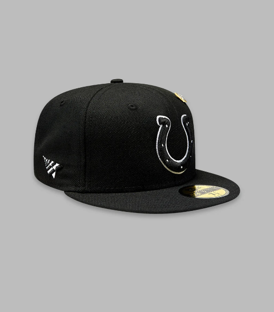 Paper Planes x Indianapolis Colts Fitted (Black/White)