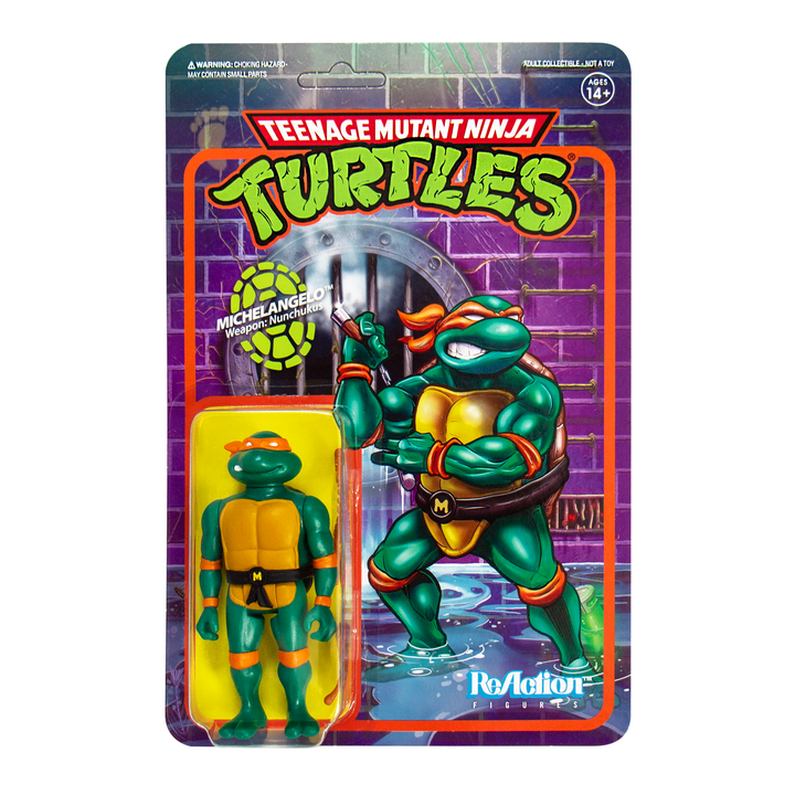 Michelangelo Teenage Mutant Ninja Turtles ReAction Figure