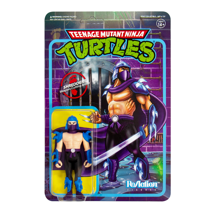 Shredder Teenage Mutant Ninja Turtles ReAction Figure