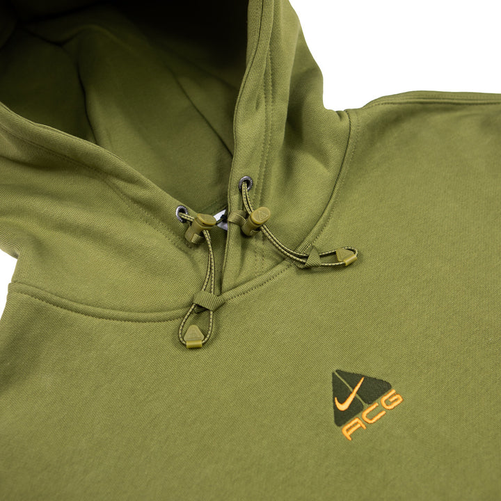 ACG Therma-Fit Fleece Pullover Hoodie (Pilgrim/Cargo Khaki/Gold Suede)