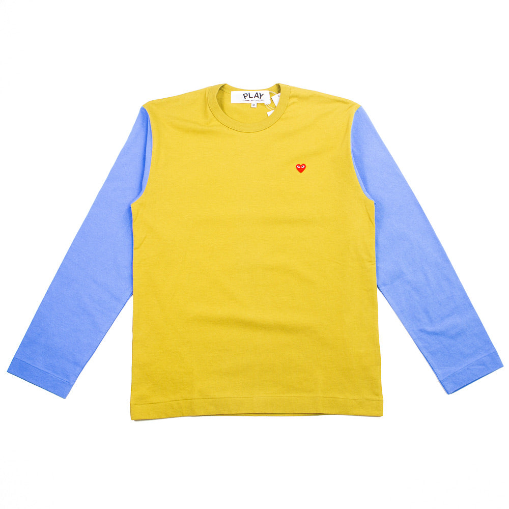 Bi-Coloured Shirt (Blue/Mustard)