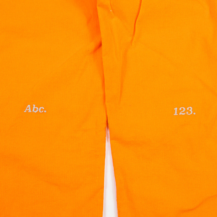 Abc. 123. Corduroy Studio Work Pant (Orange)