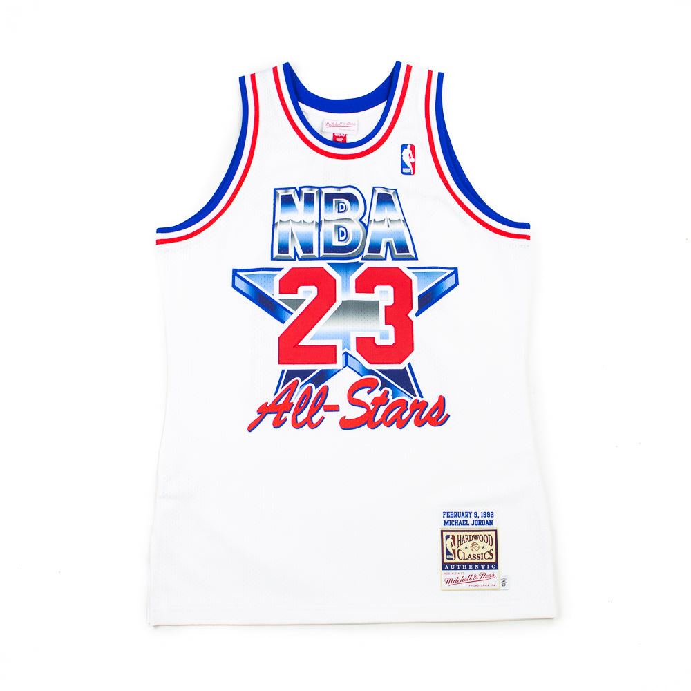 1992 All-Star Michael Jordan Authentic Jersey (White) – Corporate