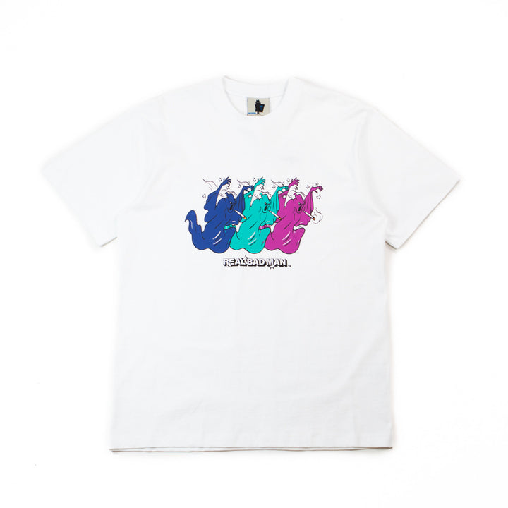 Smokin' Ghost SS Tee (White)