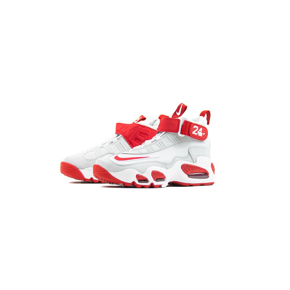 Air Griffey Max 1 GS (Pure Platinum/Varsity Red)