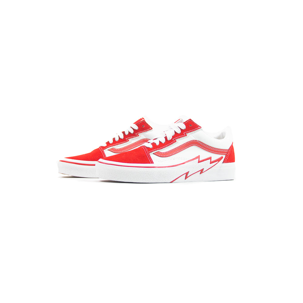 Old Skool Bolt (2-Tone Red/True White)