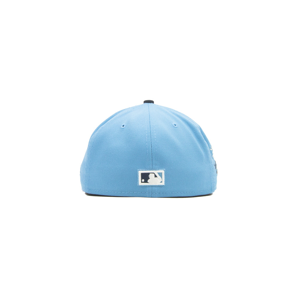 Cincinnati Reds 150th Anniversary Fitted Cap (Sky Blue/Navy)