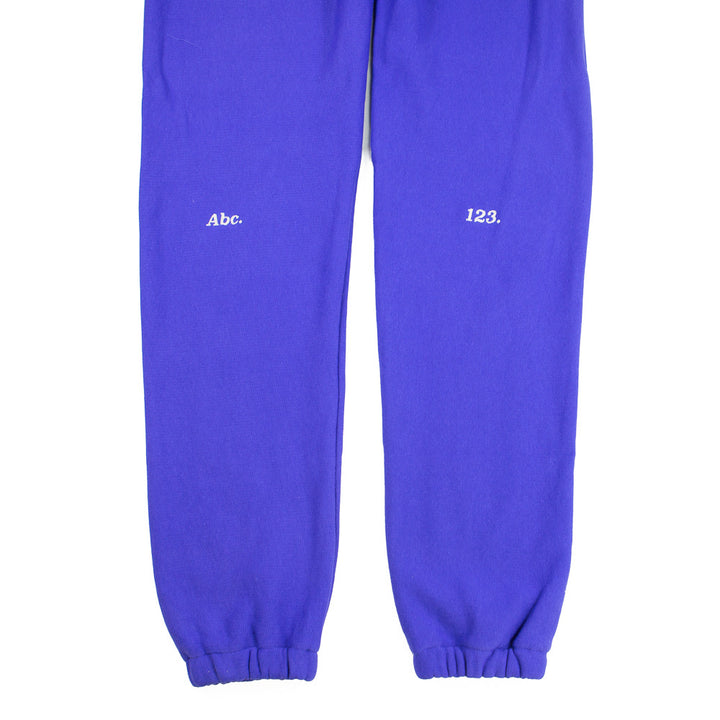 Abc. 123. Sweatpants (Sapphire)