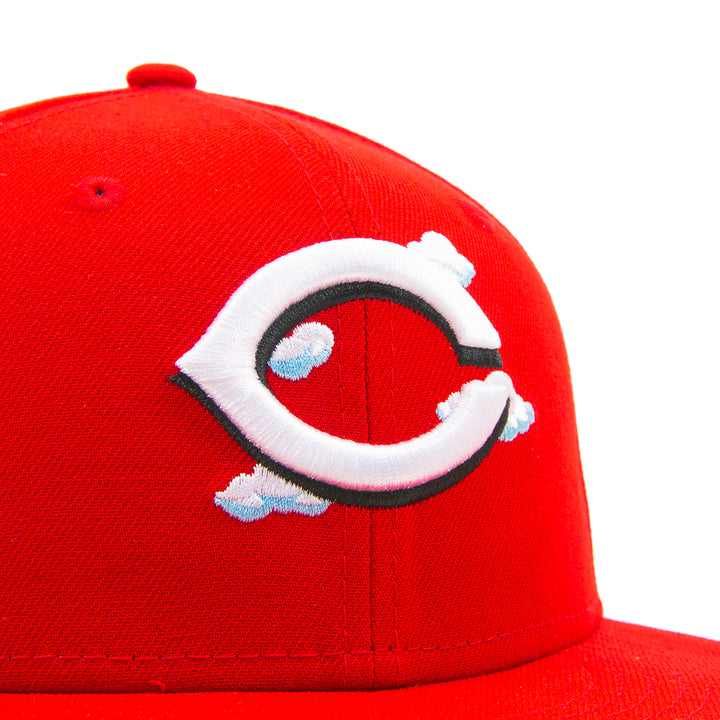 Cincinnati Reds Cloud UV Fitted Cap (Red)