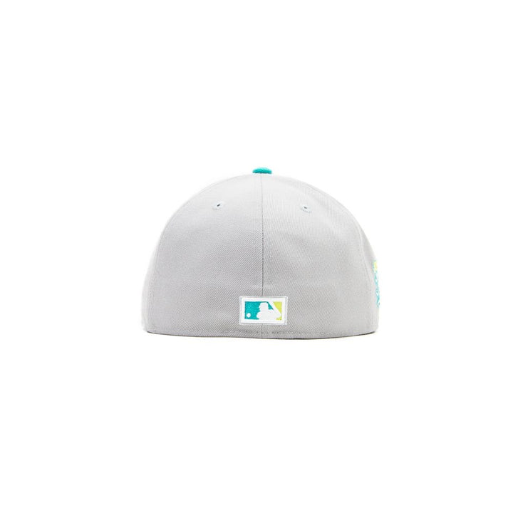 Kansas City Royals 1985 World Series Fitted Cap (Grey/Teal)