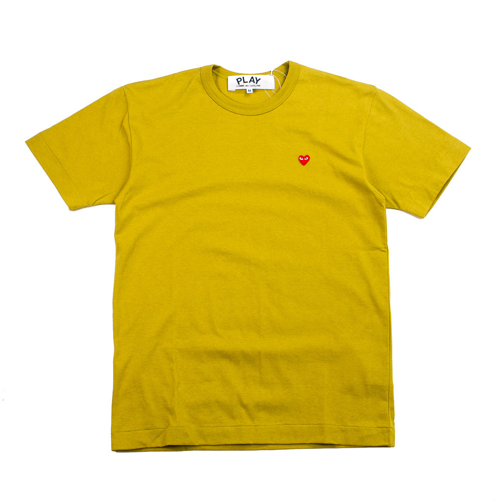 Small Heart T-shirt (Mustard)