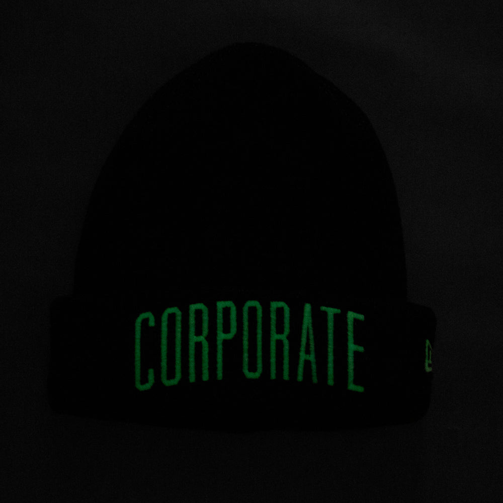 Corporate Reflective Camp-Out Beanie 2.0 (Black)