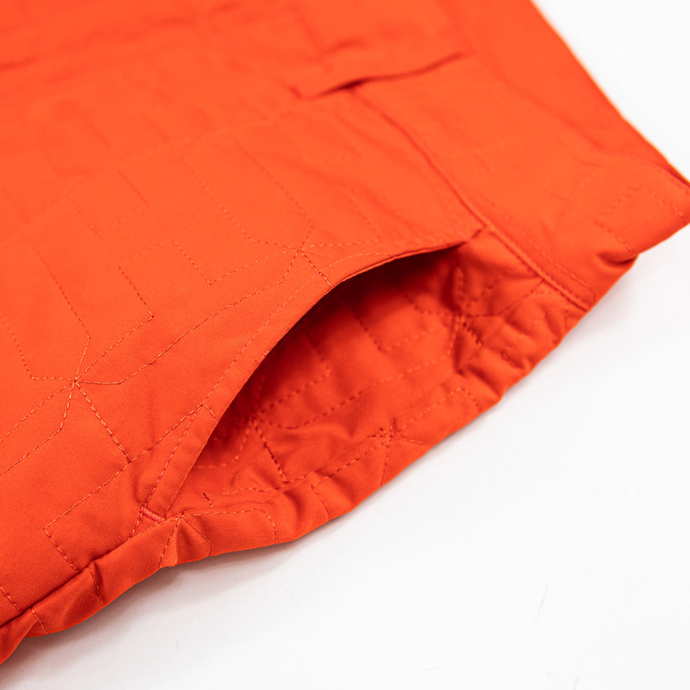 H Quilted Pant (Orange)