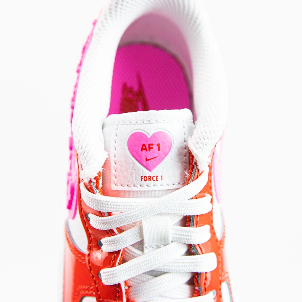 Nike Toddler Force 1 LV8 Picante Red/Pink Spell-White