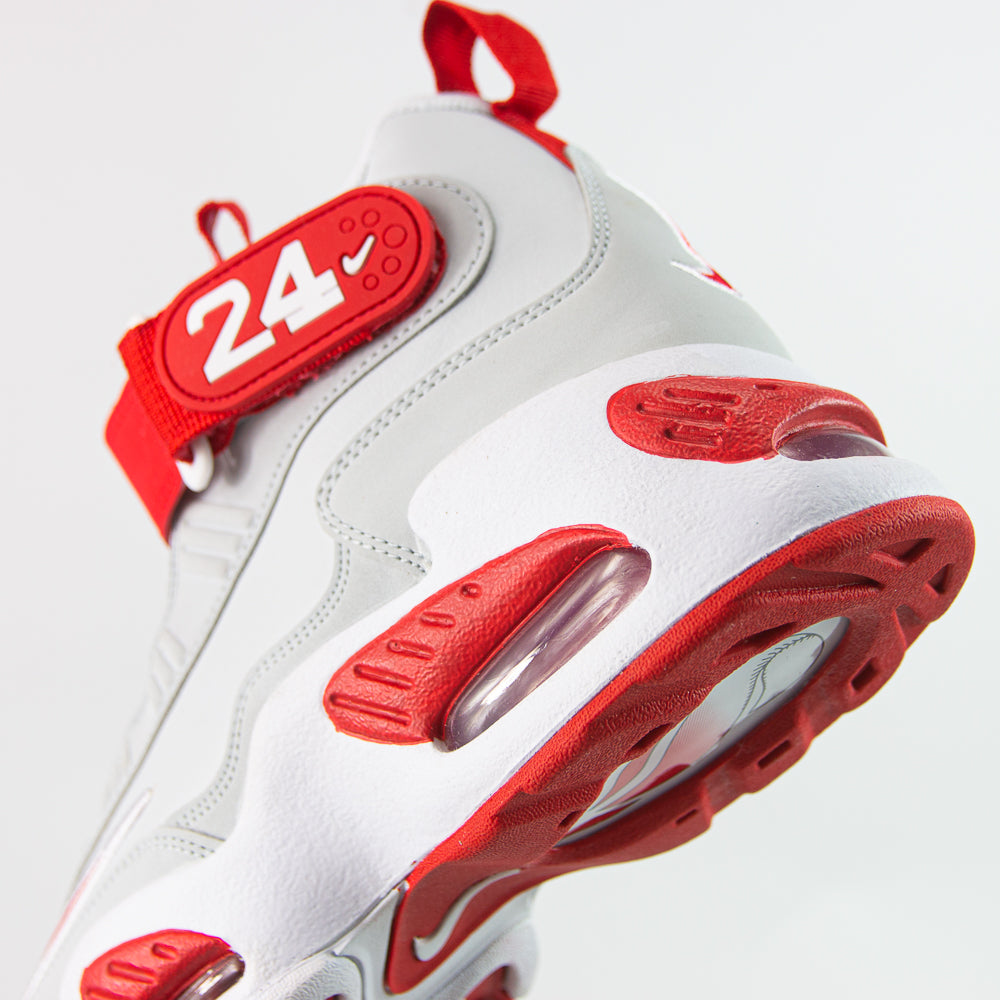 Air Griffey Max 1 GS (Pure Platinum/Varsity Red)