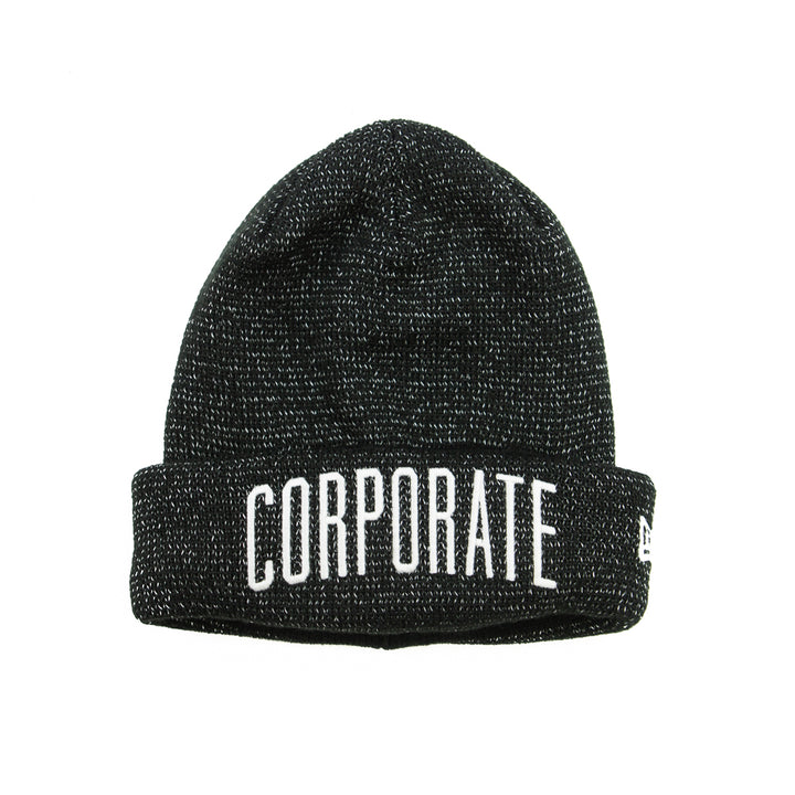 Corporate Reflective Camp-Out Beanie 2.0 (Black)