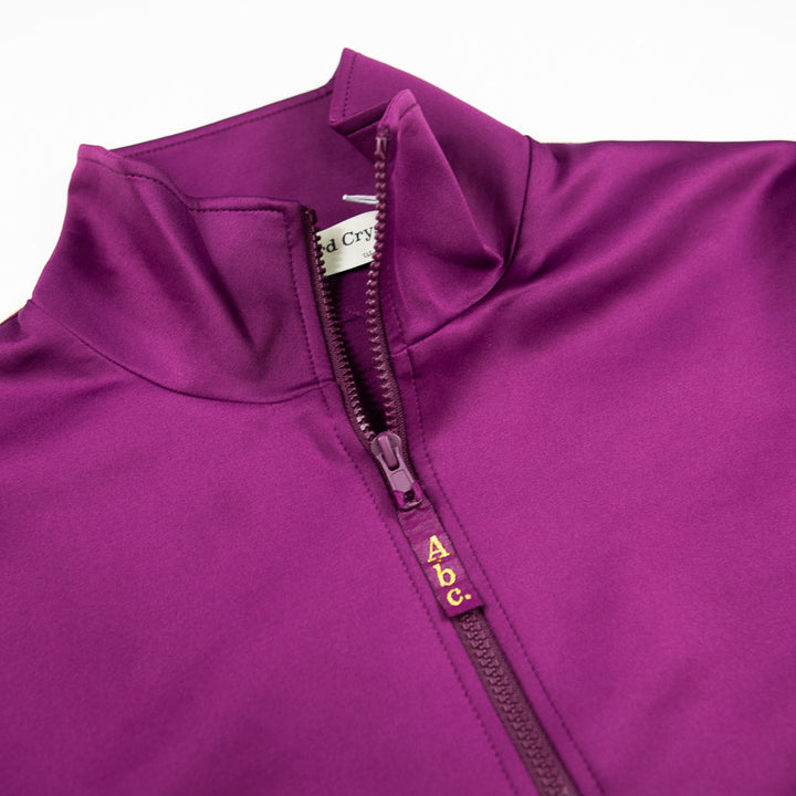 Abc. 123. Track Jacket (Purple)